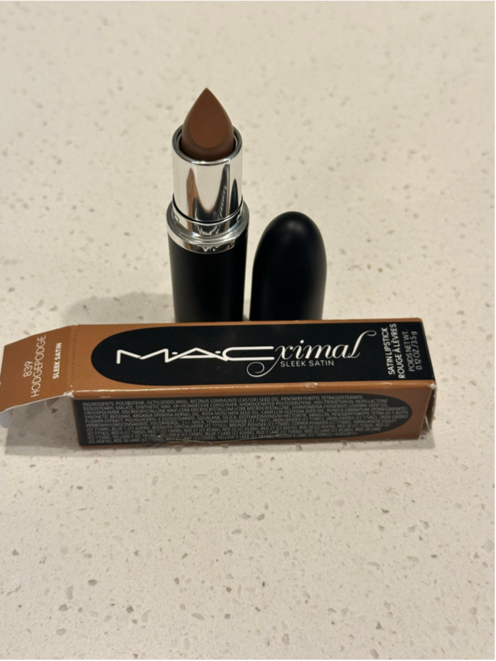 M·A·C MACximal Sleek Satin Lipstick ~ Hodgepodge | 0.12 oz / 3.5 g